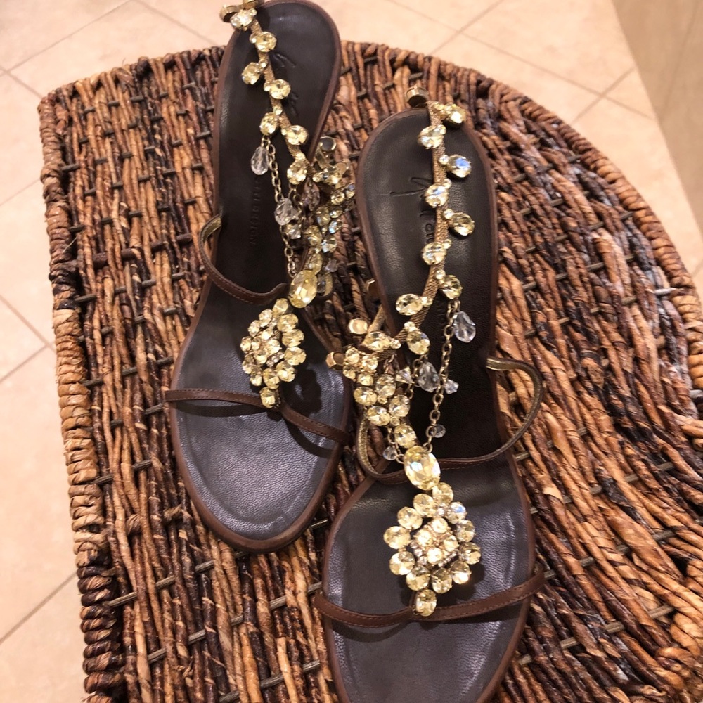Giuseppe Zanotti Rhinestone Heels